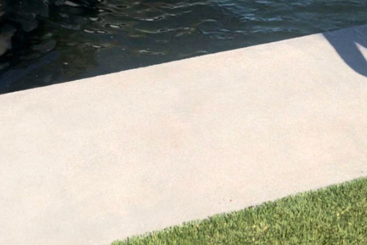 Pool Deck Cleaning - After